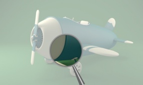 放大镜特效flash动画